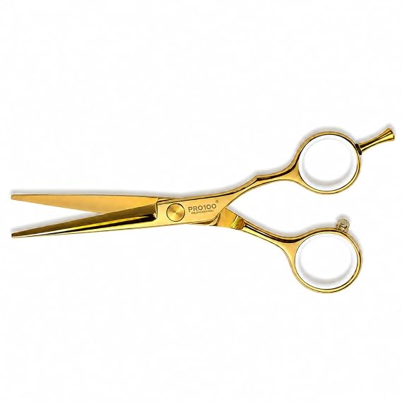 Hair Cutting Scissor 5.5 Inch Stainless Steel Barber Salon Scissors – Golden
